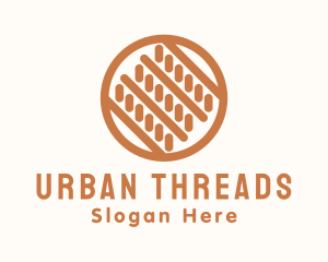 Textile Thread Handicraft logo design