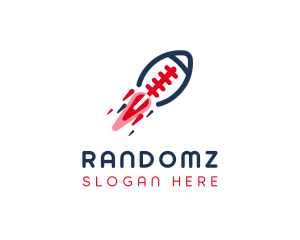Football Sports Rocket logo