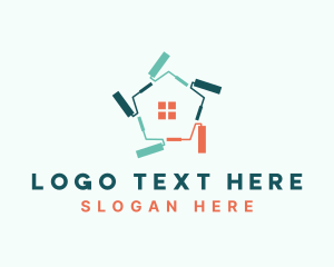 Paint Roller House Renovation logo