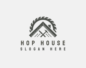 Tool House Carpentry logo design