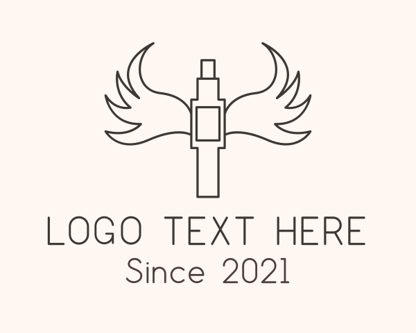 Black logo example 4