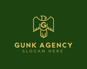 Eagle Wings Agency logo design