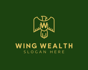 Eagle Wings Agency logo design