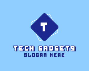 Futuristic Gamer Tech logo design