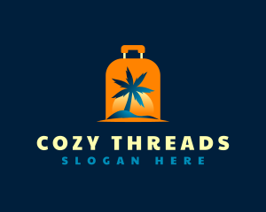 Travel Island Luggage logo design