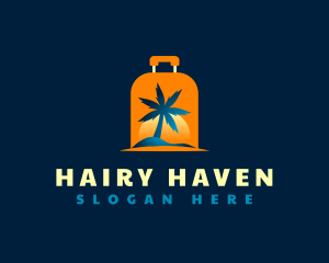 Travel Island Luggage logo design