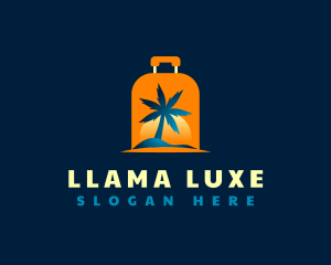 Travel Island Luggage logo design