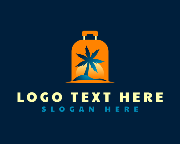 Luggage logo example 2