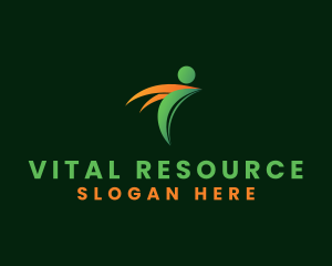 People Human Resources logo design