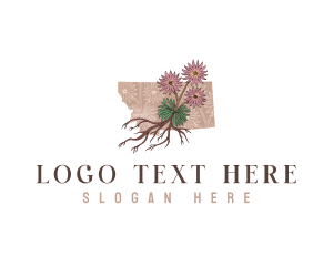 Montana Flower Nature logo