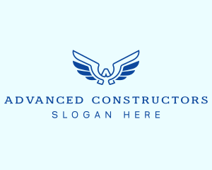 Elegant Wing Letter A logo design