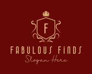 Expensive Boutique Shield logo design