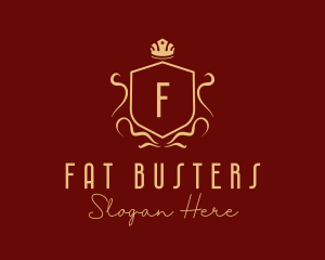 Expensive Boutique Shield logo design