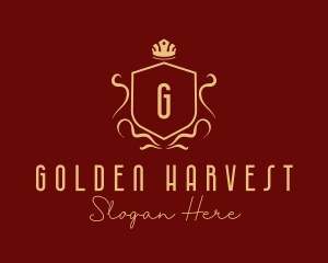 Expensive Boutique Shield logo design