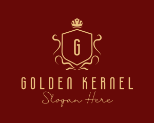 Expensive Boutique Shield logo design