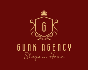 Expensive Boutique Shield logo design