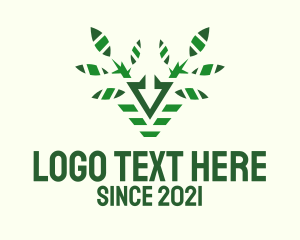 Green Reindeer Plant  logo