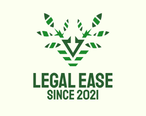 Green Reindeer Plant  logo