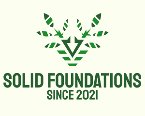 Green Reindeer Plant  logo