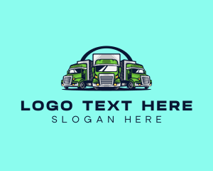 Fleet Truck Logistics  logo design