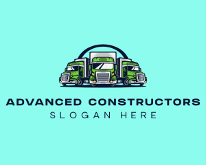 Fleet Truck Logistics  logo design