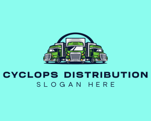 Fleet Truck Logistics  logo design