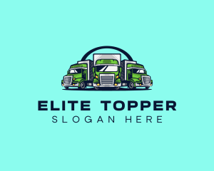 Fleet Truck Logistics  logo design