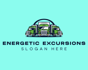 Fleet Truck Logistics  logo design