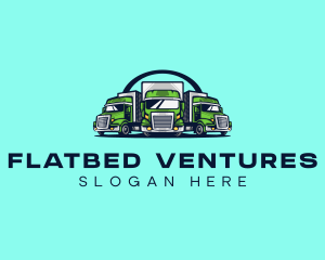 Fleet Truck Logistics  logo design