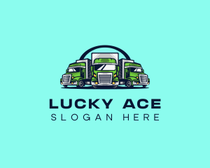 Fleet Truck Logistics  logo design