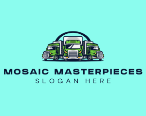 Fleet Truck Logistics  logo design