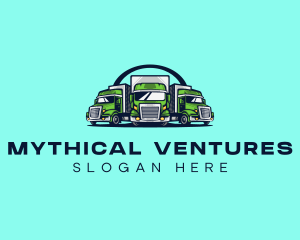 Fleet Truck Logistics  logo design