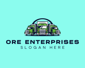 Fleet Truck Logistics  logo design