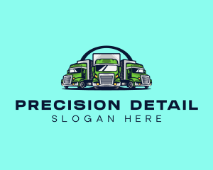 Fleet Truck Logistics  logo design