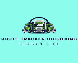 Fleet Truck Logistics  logo design