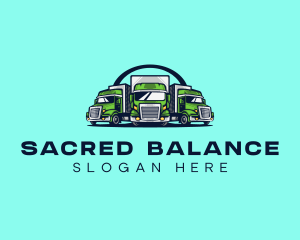 Fleet Truck Logistics  logo design