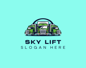 Fleet Truck Logistics  logo design