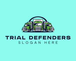 Fleet Truck Logistics  logo design