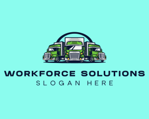 Fleet Truck Logistics  logo design