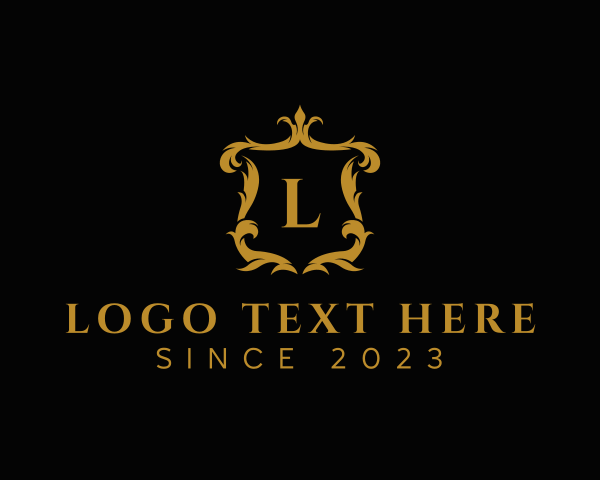 Traditional logo example 2