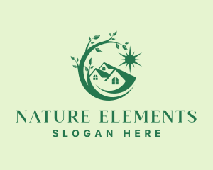 Nature Home Community logo design