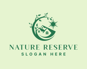 Nature Home Community logo design