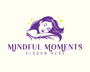 Sleeping Girl Relax logo