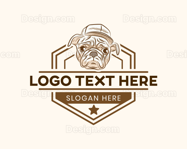 Dog Pet Veterinary Logo