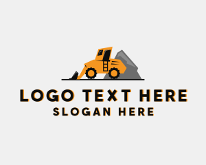 Wheel Loader Heavy Equipment logo