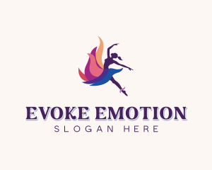 Theatre Dance Performer logo design