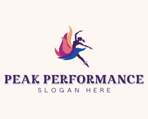 Theatre Dance Performer logo design