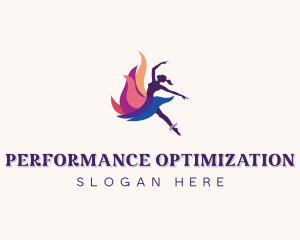 Theatre Dance Performer logo design