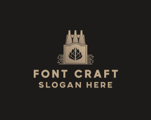 Malt Beer Bottles logo design