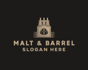 Malt Beer Bottles logo